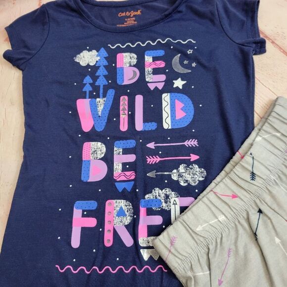 Cat and Jack pajamas S6/6x - Picture 2 of 4